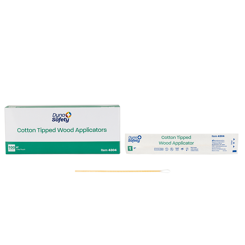4304 Dynarex® Wooden Sterile Applicator, 6-in 